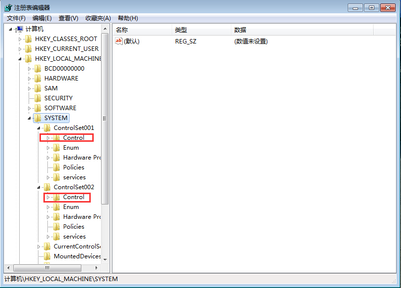 注册表编辑器窗口 注册表编辑器窗口