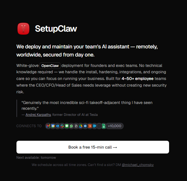 setupclaw图