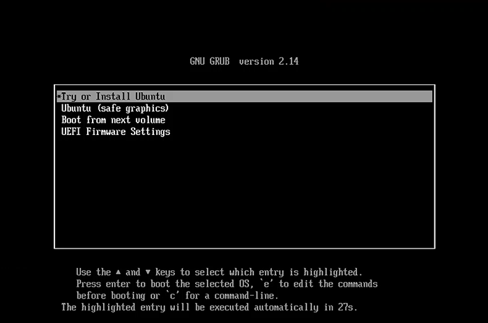 选择安装Ubuntu
